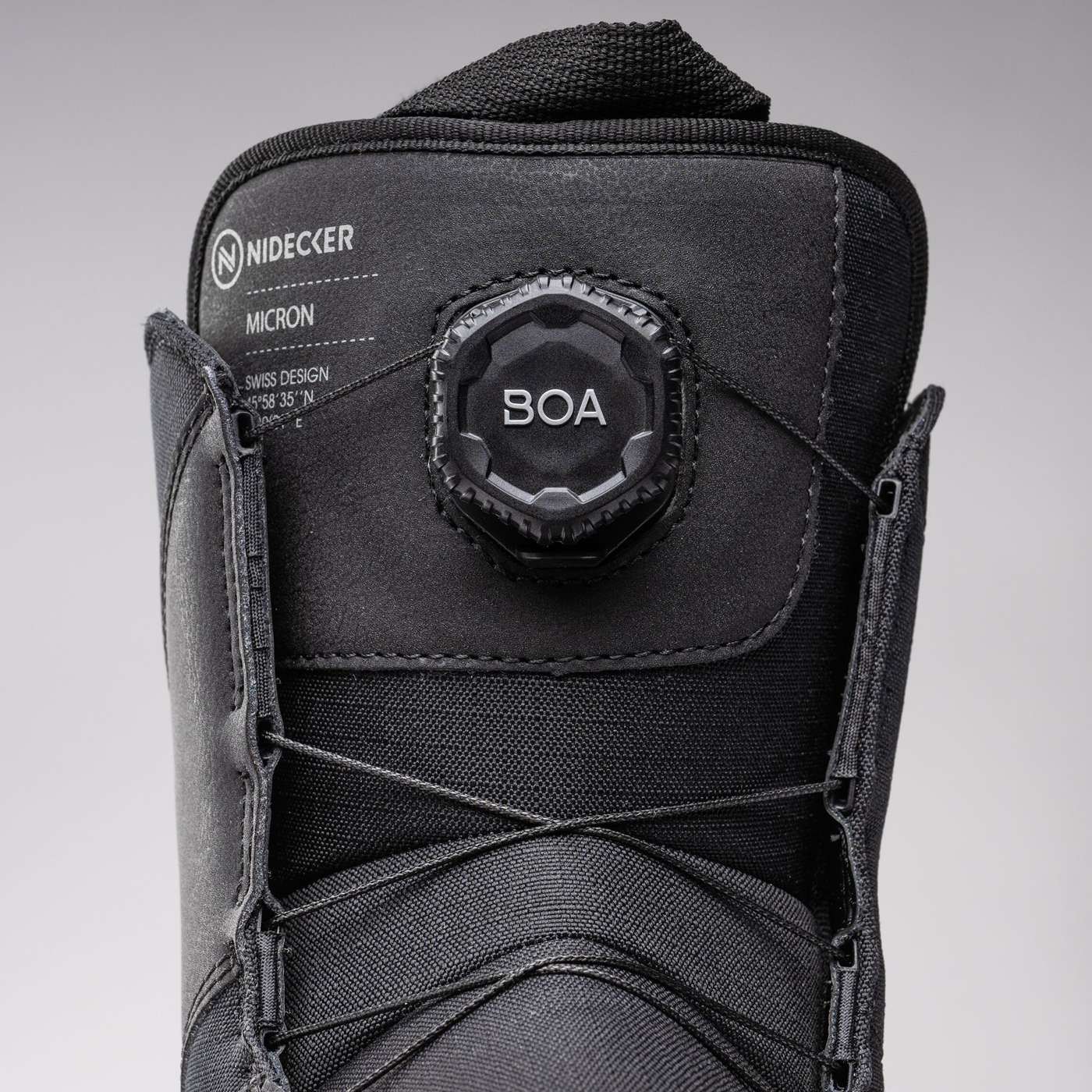Micron 2026 | Young Soles | Nidecker | CA Micron Boots Nidecker Premium Swiss Snowboard