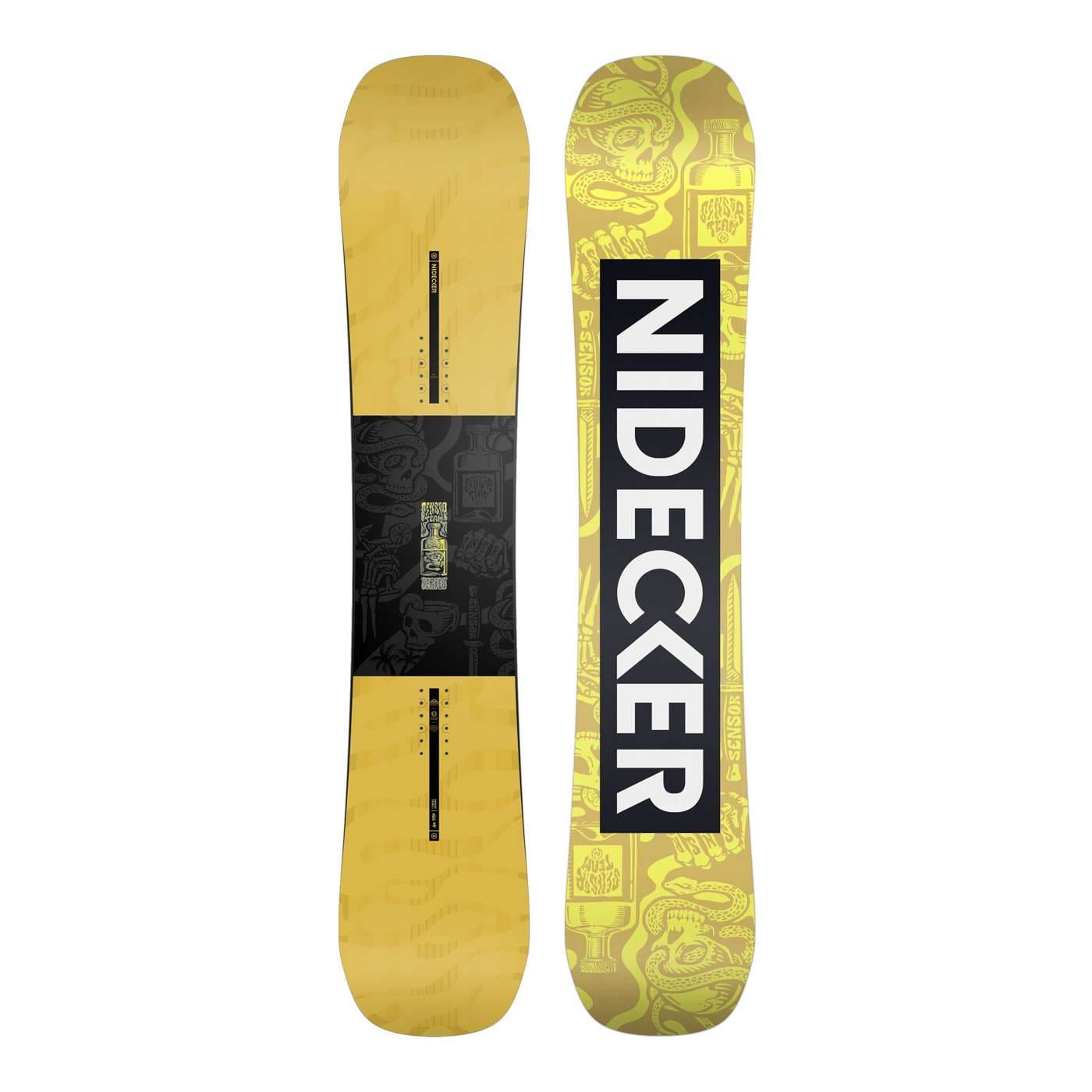 Nidecker SENSOR スノーボード Nidecker Sensor Team Snowboard Review | SP
