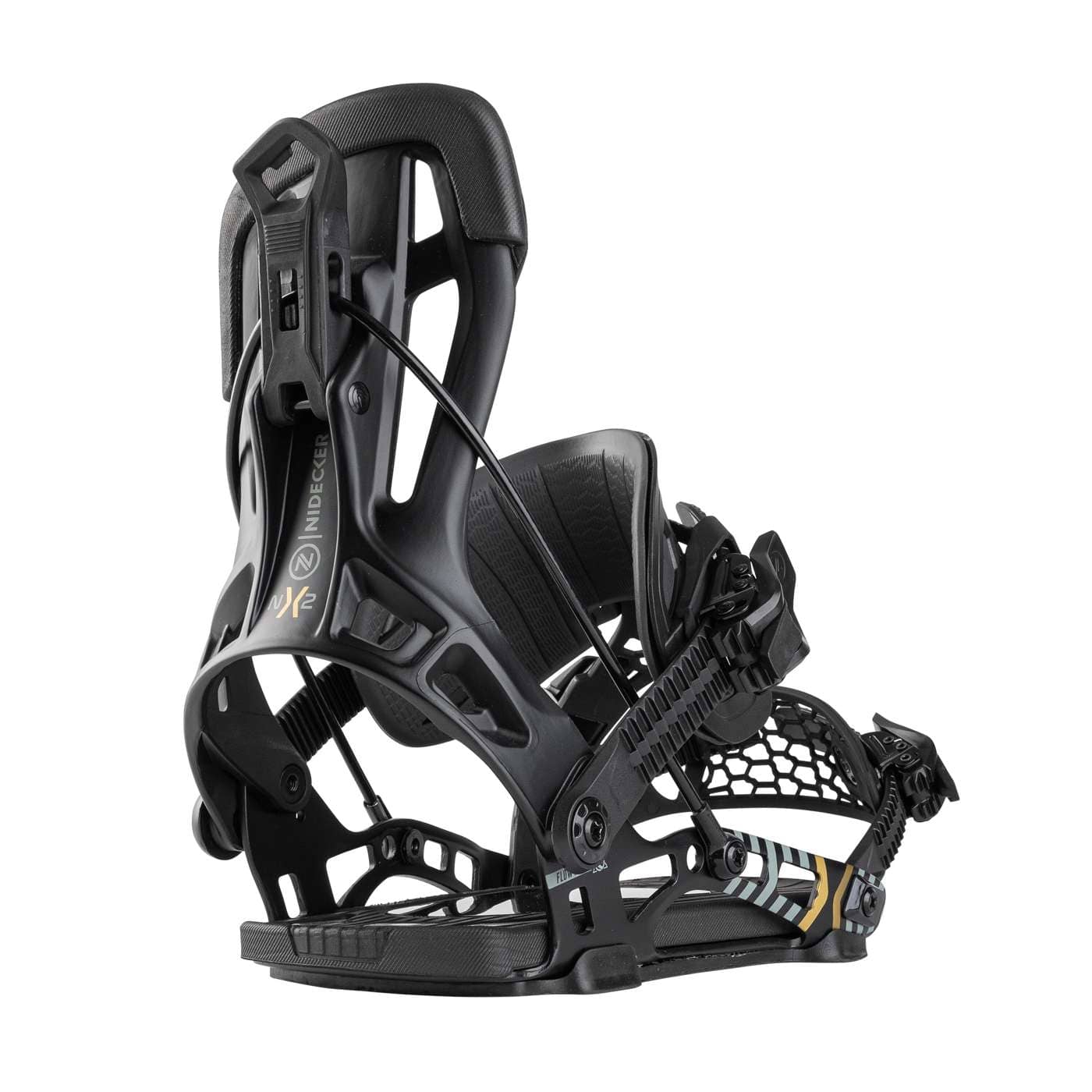 Flow NX2 Hybrid 2025 | Nidecker | CA Flow Nx2 Hybrid 2025 Bindings Nidecker Premium Swiss Snowboard
