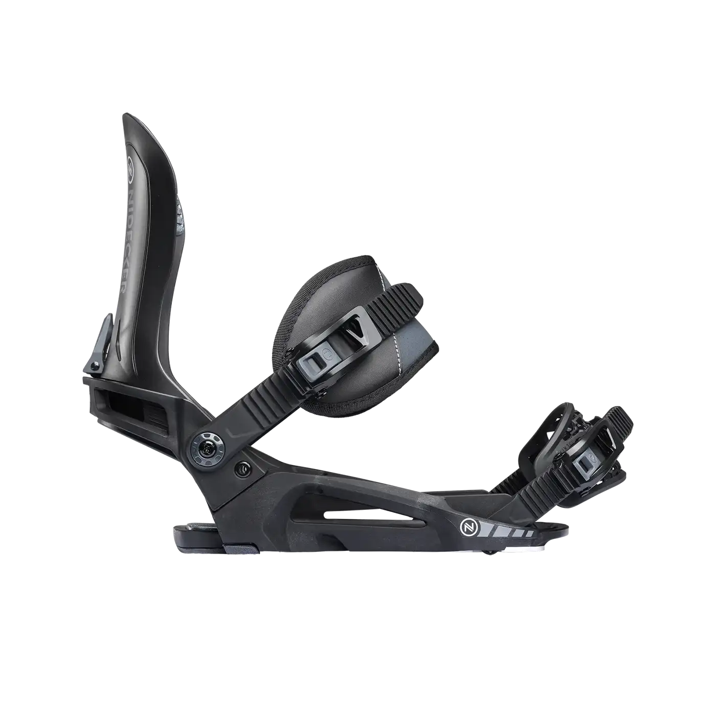 Muon 2026 | Seamless Connection | Nidecker | CA Muon Bindings Nidecker Premium Swiss Snowboard