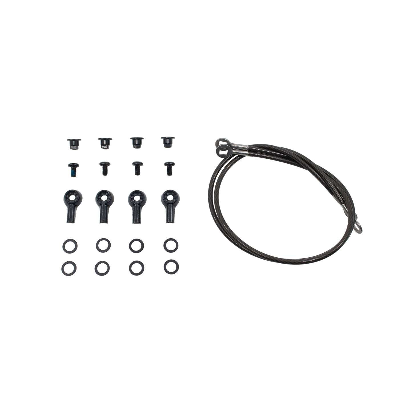 Cs-F004-A - Nx2-Cx Cabls+Hwr | Nidecker | CA CS-F004-A - NX2 Cable & Hardware Set Spare Parts Nidecker Premium Swiss Snowboard 7630949104182 N.25.PAN.NCH.BK.3M.1
