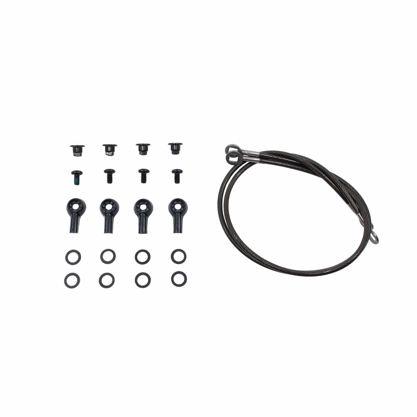Cs-F004-A - Nx2-Cx Cabls+Hwr | Nidecker | CA CS-F004-A - NX2 Cable & Hardware Set Spare Parts Nidecker Premium Swiss Snowboard 7630949104182 N.25.PAN.NCH.BK.3M.1