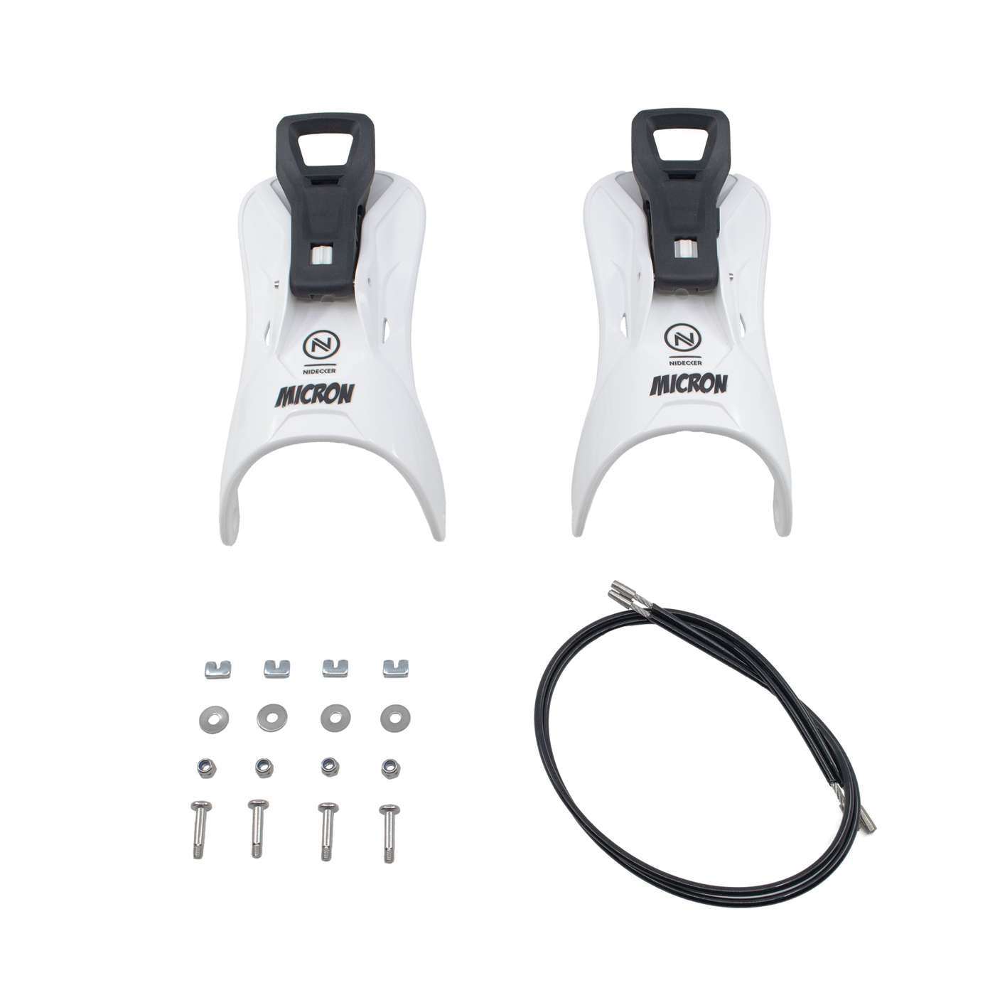 Hb-F001-A - Micron Hiback Set | Nidecker | CA HB-F001-A - Micron Highback Set Spare Parts Nidecker Premium Swiss Snowboard 7630949103697 N.25.PAN.MHB.BK.1XS.1