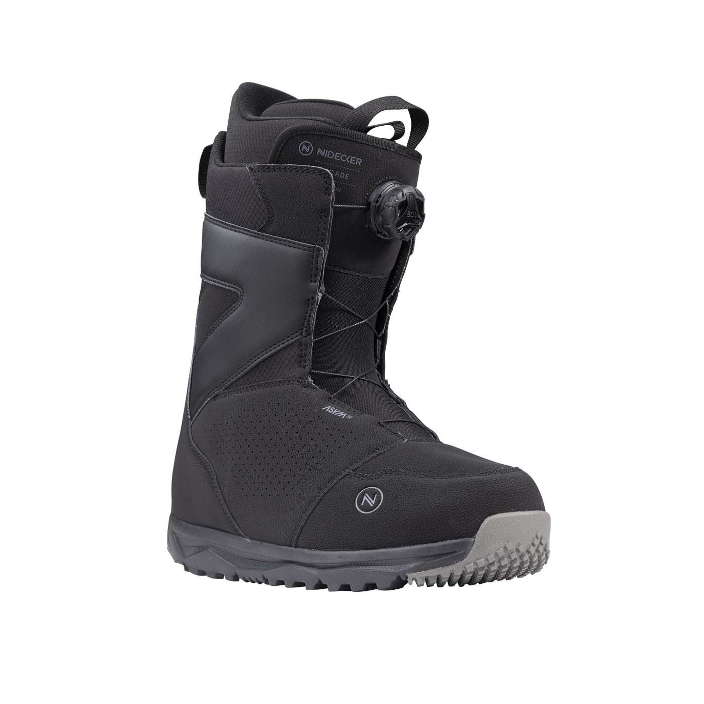 Cascade 2023 | Nidecker | CA Cascade 2023 Boots Nidecker Premium Swiss Snowboard 7630463441039 N.23.BTM.CSC.BK.070.1
