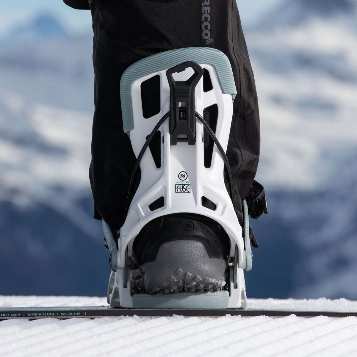 Flow Fuse Flow Fuse Bindings Nidecker Premium Swiss Snowboard