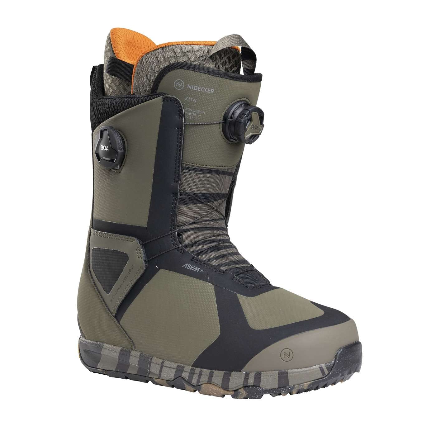 Kita 2025 | Nidecker | CA Kita 2025 Boots Nidecker Premium Swiss Snowboard 7640463413714 N.25.BTM.KTA.GN.070.1