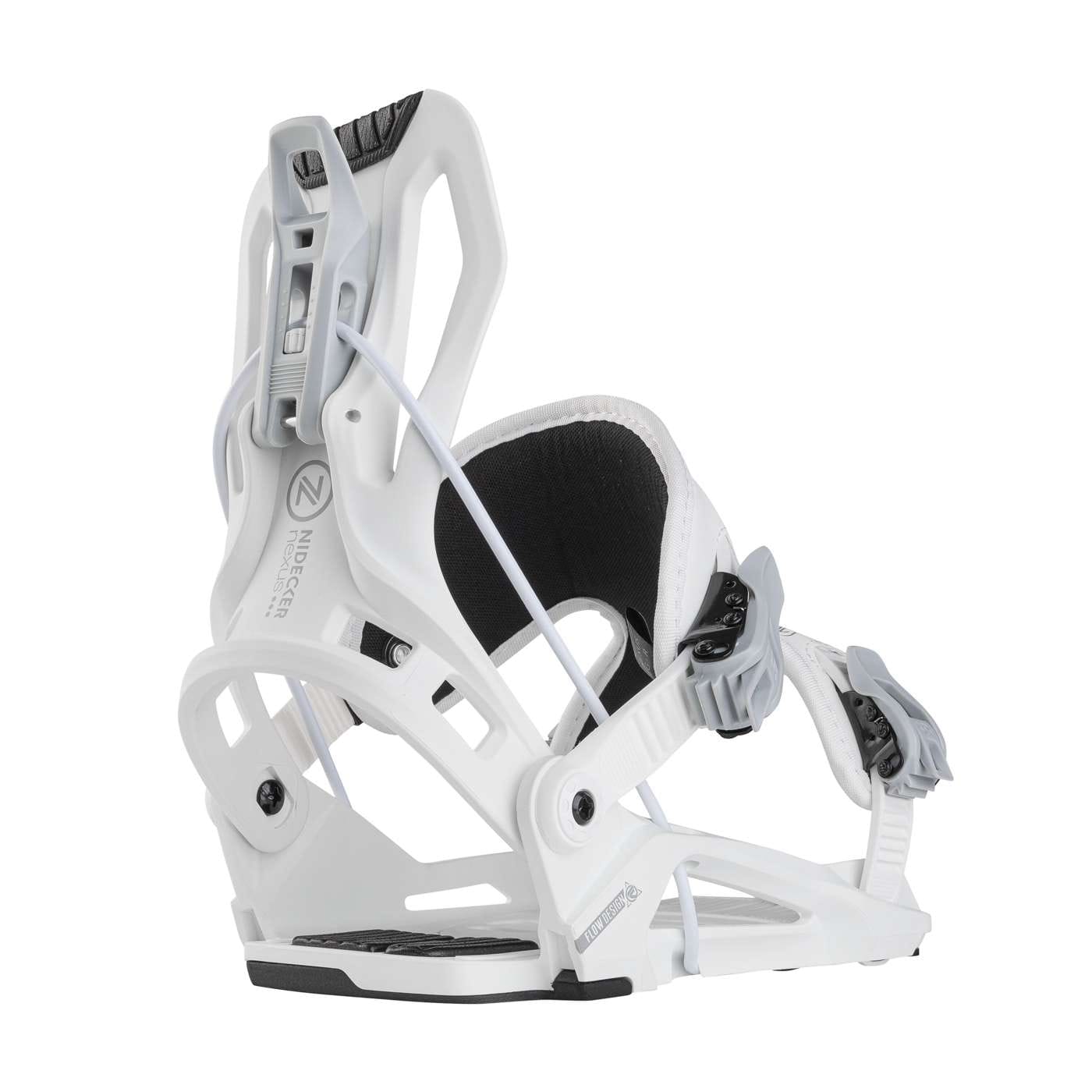 Flow Nexus 2026 | Nidecker | CA Flow Nexus 2026 Bindings Nidecker Premium Swiss Snowboard 7630463496299 N.25.BNU.NEF.WH.2S.1