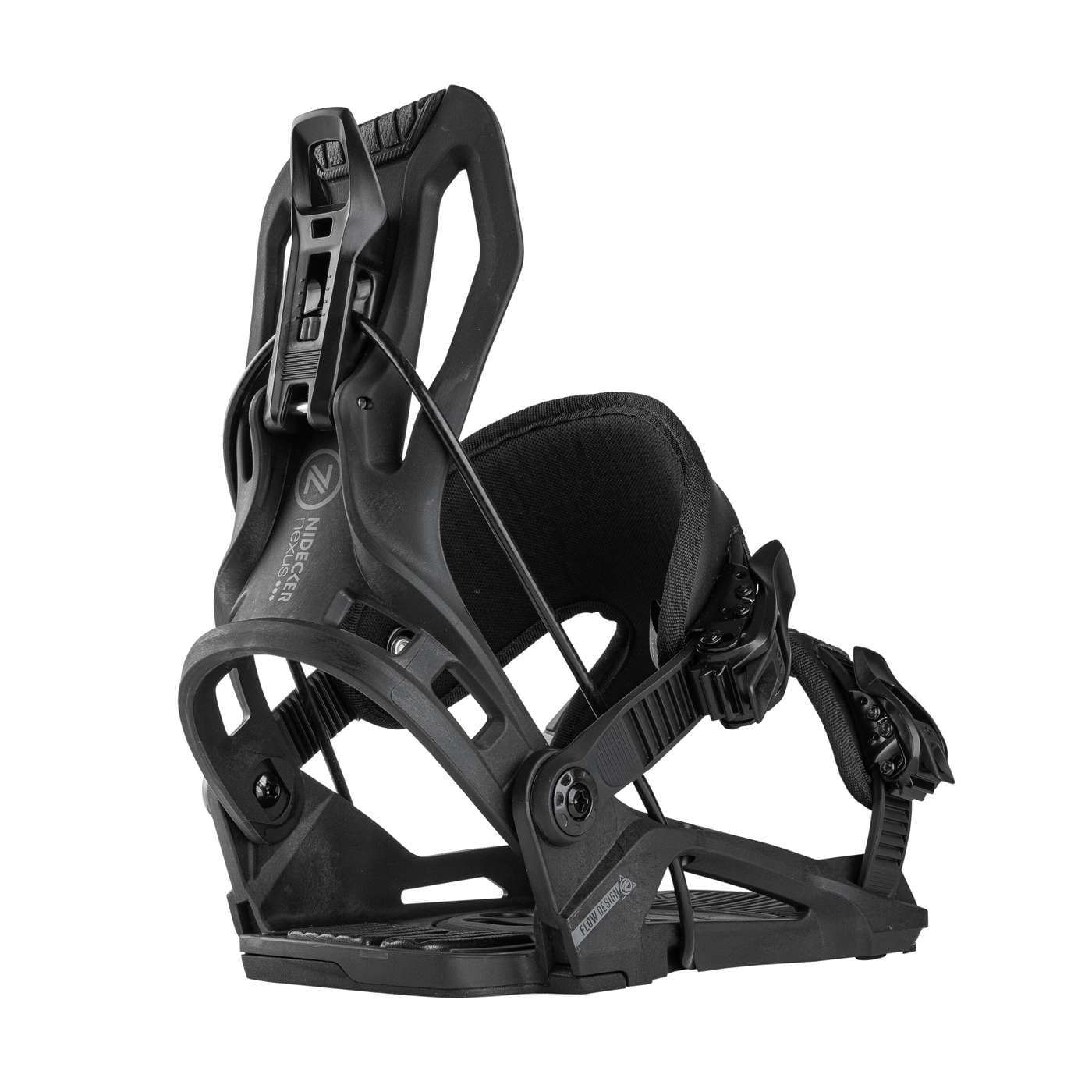 Flow Nexus 2026 | Nidecker | CA Flow Nexus 2026 Bindings Nidecker Premium Swiss Snowboard 7630463496176 N.25.BNU.NEF.BK.2S.1