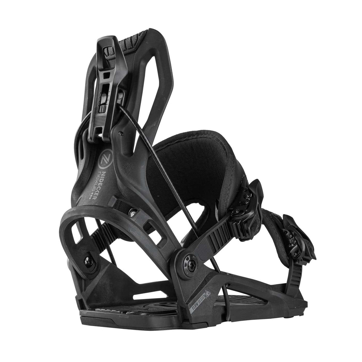 Flow Nexus 2026 | Nidecker | CA Flow Nexus 2026 Bindings Nidecker Premium Swiss Snowboard 7630463496176 N.25.BNU.NEF.BK.2S.1