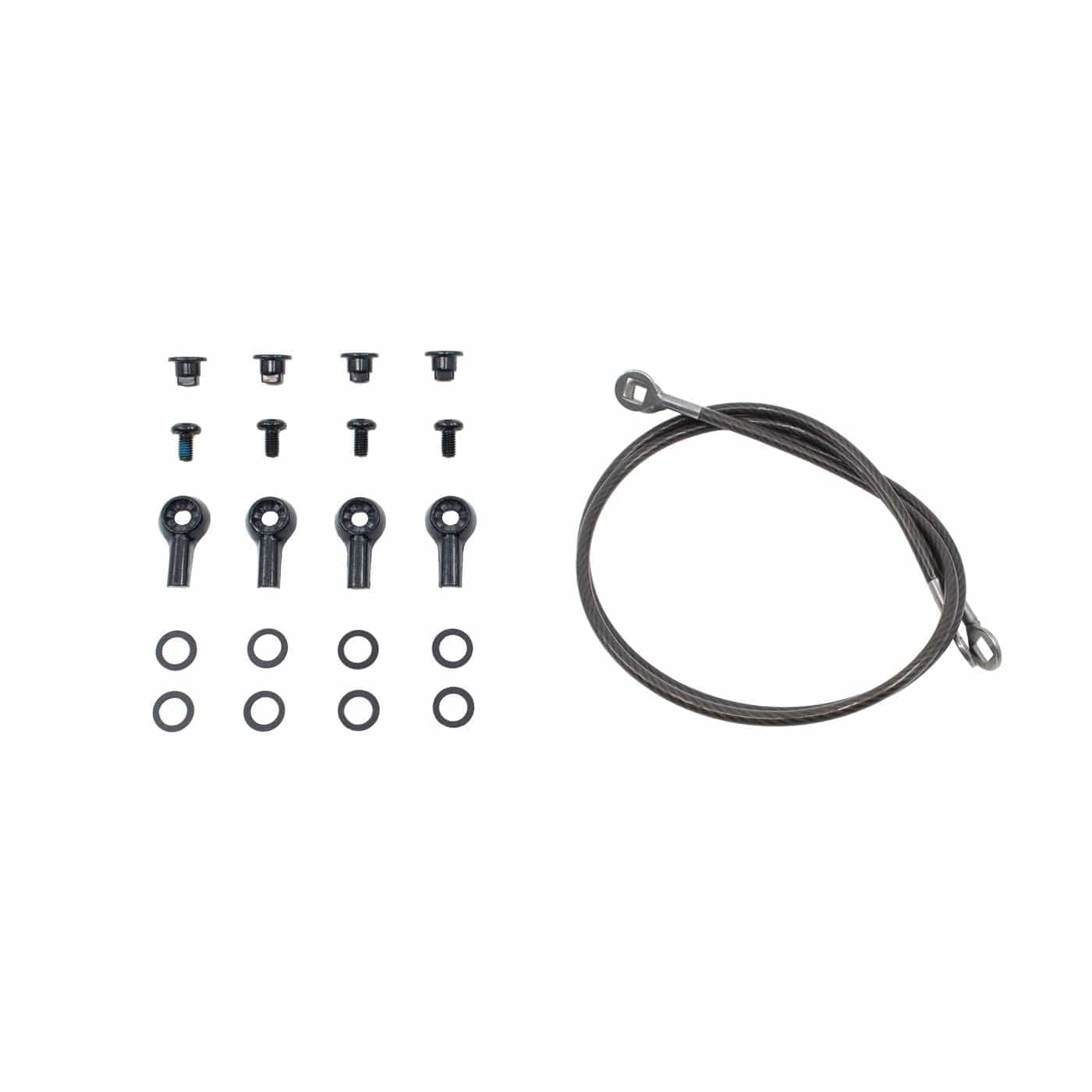 Cs-F003-A - Nx2 Cables+Hwre | Nidecker | CA Cs-F003-A - Nx2 Cables+Hwre Spare Parts Nidecker Premium Swiss Snowboard 7630949104120 N.25.PAN.NHC.BK.3M.1